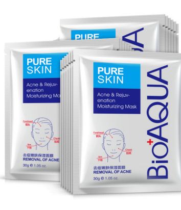 Face mask “BIOAQUA” anti-acne.(0733)